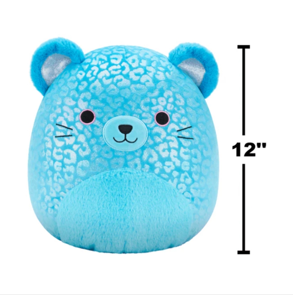 Sarge The Blue Jaguar  Squishmallows 12" New With Tags